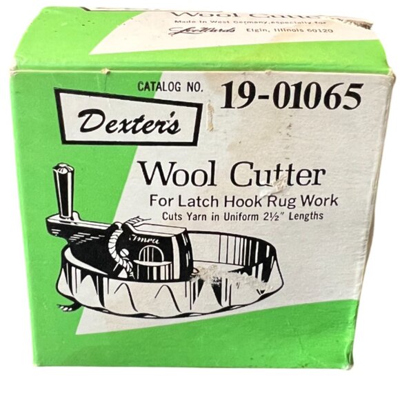 Vintage Dexter's Wool Cutter For Latch Hook Rug Work 19-01065 Pre-owned - Picture 8 of 9
